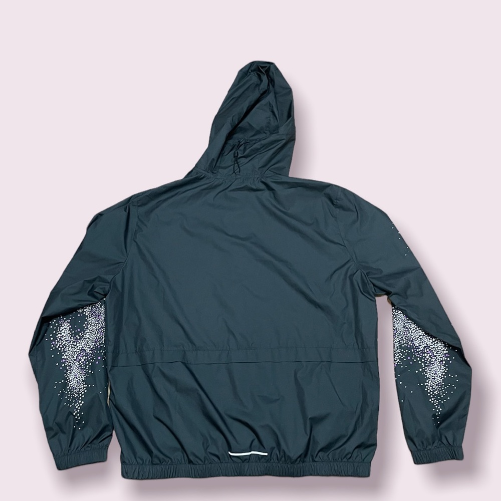 Nike Windbreaker Women’s XL Purple/White/Black - Picture 2 of 3